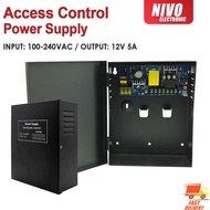 POWER SUPPLY FOR ACCESS CONTROL 12V 5A (UPS)