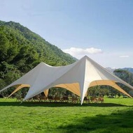 帳篷巨型八爪魚雙峰天幕帳篷戶外雲頂客廳花園度假村營地
