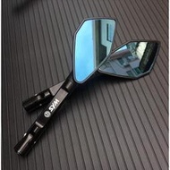 適用 三陽 DRG FNX JETS VEGA 活力125 Z1改裝鋁合金後視鏡電機桿端鏡 後視鏡 摩托車側鏡後照鏡