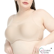 Wacoal Curve Diva บรามีโครงเก็บกระชับ สาวพลัสไซซ์ รุ่น WQ1863 สีเบจ (BE)