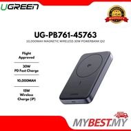 UGREEN 10,000MAH MAGNETIC WIRELESS 30W POWERBANK QI2