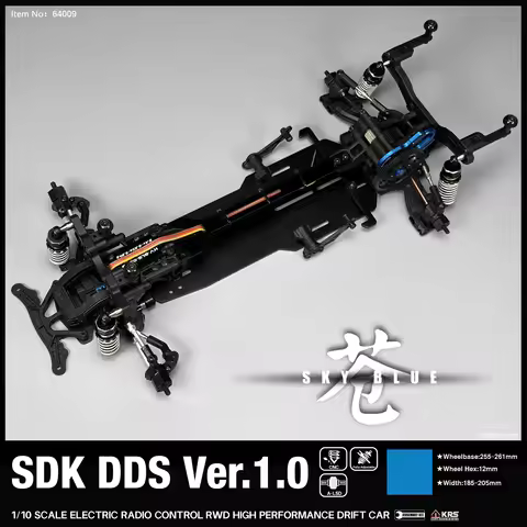 KKPIT SDK DDS Ver.1.0 1/10 Electric R/C DRIFT Chassis KIT