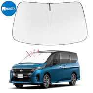 NASTA for Nissan Serena C27 C28  2016 – 2025 Windshield Sunshade Double Layer Foldable UV & Heat Pro