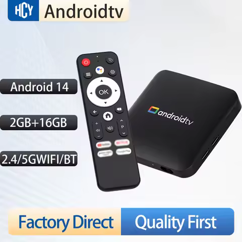 NEW Androidtv S905L3 2.4G/5GWIFI 2GB16GB Voice remote ATV