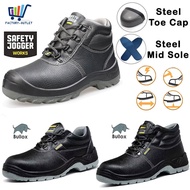 SAFETY JOGGER SAFETY BOOT SAFETY SHOES MEN HIGH CUT Kasut keselamatan
