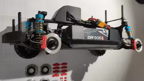 Tamiya XV02 PRO 1/10 Scale Brake Caliper Upgrade Accessory Rally On-Road Sim Calipers Non-Destructiv