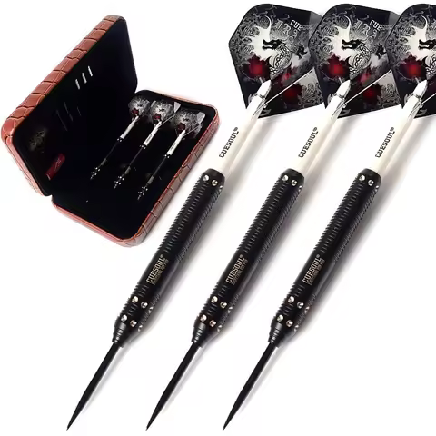 CUESOUL 21/23/25 Grams Dragon Series Steel Tip Dart Set Professional Darts