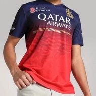 2025 New IPL 2025 Royal Challengers Bangalore Fan Jersey Kids Breathable Quick-Drying Tee Leisure Sp