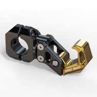 [op0511] Motorcycle Hook Universal bike 22MM handlebar bumper Hanger Motorbike Helmet Bag Glove Hook