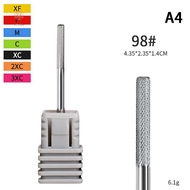 MELODIA Carbide Nail Drill Bits xoay điện gốm phay Cutter cho móng tay Gel Polish Remover Nail tập t