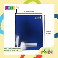 Big Size University Hots Yarn or Spiral Notebook - 80lvs each - Set of 3's, 6's and 10's