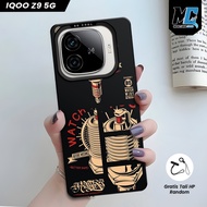 IQOO Z9 5G Premium Hologram IMD Casing - Softcase IMD hybrid Motif Engine UV Printing IQOO Z9X 5G | 