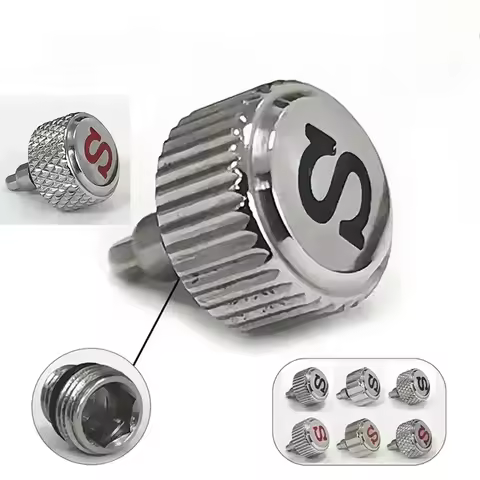 Stainless Steel Crown with Watch Stem Fit for NH35 NH36 NH34 4R35 4R36 7S26 SKX009 SKX007 Watch Modi