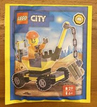 [積木實驗室] 全新 樂高 LEGO 952401 起重機 吊車 建築 工程人員 城市系列