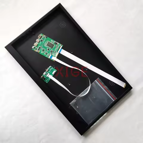 For B156XW04 B156XTN07 2 TYPE-C USB Micro 30 Pin EDP Modified Kit HDMI-Mini Metal Case+Driver Contro