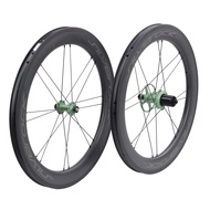 SILVEROCK SR50 Carbon Wheels 20" 451 1 1/8 Rim V Caliper Brake High Profile 50mm Jump Holes for Blas