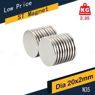 20pcs 20x2mm Strong Magnet Rare Magnet Neodymium Magnet Fridge Magnet,Magnet