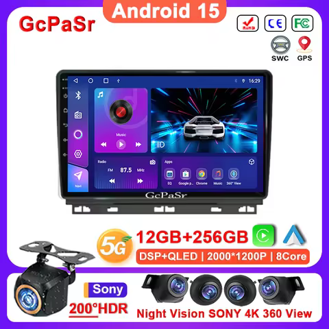 Android 15 Car Radio Multimedia Video For Renault Clio V 5 Lutecia 2019 - 2021 Player GPS Navigation
