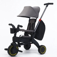 Mmflight Sepeda Roda Tiga Tricycle Stroller Baby Sepeda Anak Lipat