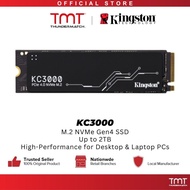 [TMT Official] Kingston KC3000 512GB 1TB 2TB 4TB M.2 2280 PCIe NVMe Gen4 SSD SKC3000S SKC3000D