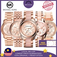 [100% Original &amp; Free Bracelet] MICHAEL KORS MK Bradshaw Women Ladies Watch Jam Tangan Wanita Perempuan 2 Years Warranty