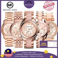 [100% Original & Free Bracelet] MICHAEL KORS MK Bradshaw Women Ladies Watch Jam Tangan Wanita Peremp