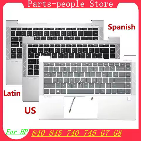 New For HP 17-CN 17-CP 17S-CU 470 G8 TPN-L140 Laptop Palmrest With Backlit Keyboard Upper Cover Top 