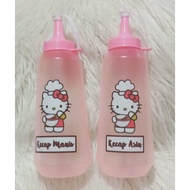 Hello Kitty aesthetic Refill bottle, soy sauce bottle