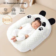 Baby Spitting Milk Slope Cushion Newborn Spill-proof Breastfeeding Pillow for Choking Milk Pillow Pi