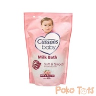 Cussons Baby Milk Bath 400ml Sabun Mandi Bayi