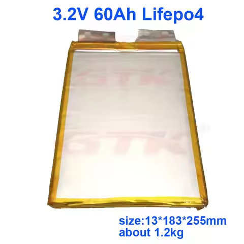 GTK 3.2V 75Ah Lifepo4 battery 3.2V Lithium iron cells 2C discharge for 12V 24V 48V solar system batt