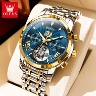 OLEVS Jam Tangan Lelaki Original 100% Automatic Watches Watch Man Luxury Waterproof Jarum 9965-l