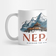 Nepal Souvenir Glass - Discover the Himalayas - Nepal Tea Mug
