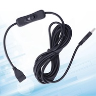 Extension Switch Cord  Convenient USB Cable 3m / 9.8ft for Low Power Appliances