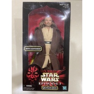 1998 Hasbro Star Wars Episode 1 Qui Gon Jinn 12" Figure 57129
