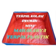 Super thick A12 type fish pond tarpaulin, size 50X50X25cm. 100X50X25cm 150X100X25cm 100X100X50