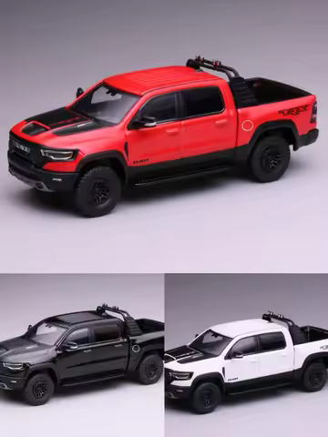 596 1：64 Tyrannosaurus Rex RAM TRX alloy car model