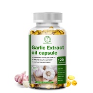 BBEEAAUU  Unflavored Garlic Softgels For Overall Heart Health Cholesterol &amp; Immune Support Extra Potent Garlic Extract Non-GMO &amp; Gluten Free Capsules