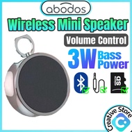 Mini Speaker Bass Speakers Abodos Mini Portable Speaker Wireless Speaker Bluetooth Speakers