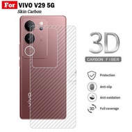 Garskin Carbon Vivo V29 5G / V29e 5G Back Soft Skin Carbon Fiber Film Sticker