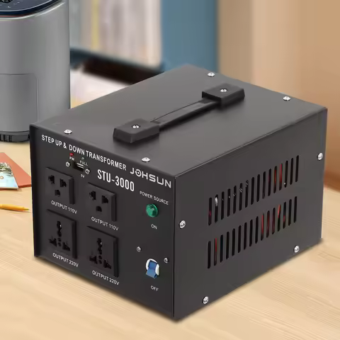 3000W STU-3000 Voltage Transformer Converter, 3-Mode Output Heavy Duty Step Up/Down Transformer, 110