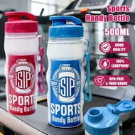 500ml Portable Water Bottle BPA Free Cycling Plastic Water Cup Dust Cover Leak Proof Gym Bottle