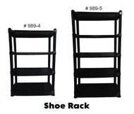 Plastic Shoe Rack / Organizer / 4 layer / 5 layer SHOE RACK 5 LAYER