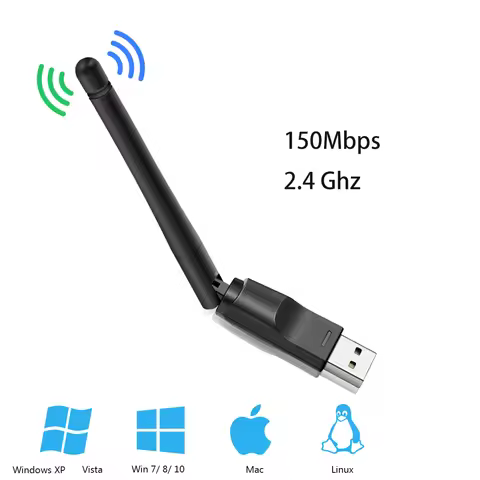 USB Wifi Adapter 150Mbps 2.4 ghz Antenna USB 802.11n/g/b Ethernet Wi-fi dongle usb lan Wireless Netw