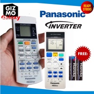 Universal Panasonic Air Cond Aircon Aircond Remote Control ECONAVI Inverter (FRRE BATTERY)