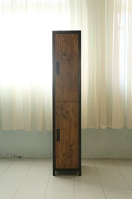 工業風雲杉鞋櫃/多層小置物櫃**內層可自由分層**