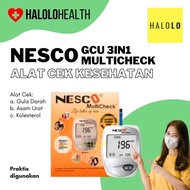 Alat Cek Gula Darah Asam Urat Kolestrol GCU 3in1 NESCO Multicheck BIG