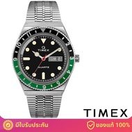 Timex TW2U60900 Q Timex Reissue นาฬิกาข้อมือผู้ชาย สีเงิน (SP)