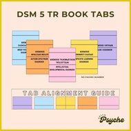 ◿ ◇ ✤ DSM 5 TR BOOK TABS PSYCHOLOGY