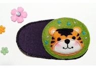 訓練眼罩 弱視矯正 眼罩 Patch Eye  單眼左右更換式遮眼罩- 老虎